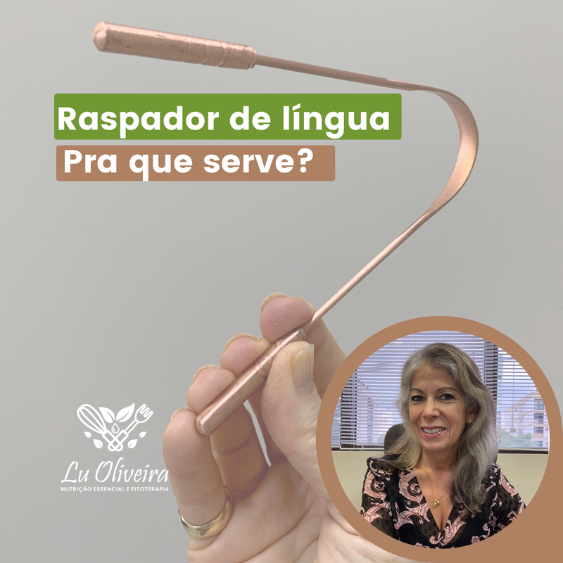 RASPADOR DE LÍNGUA I PARA QUE SERVE?